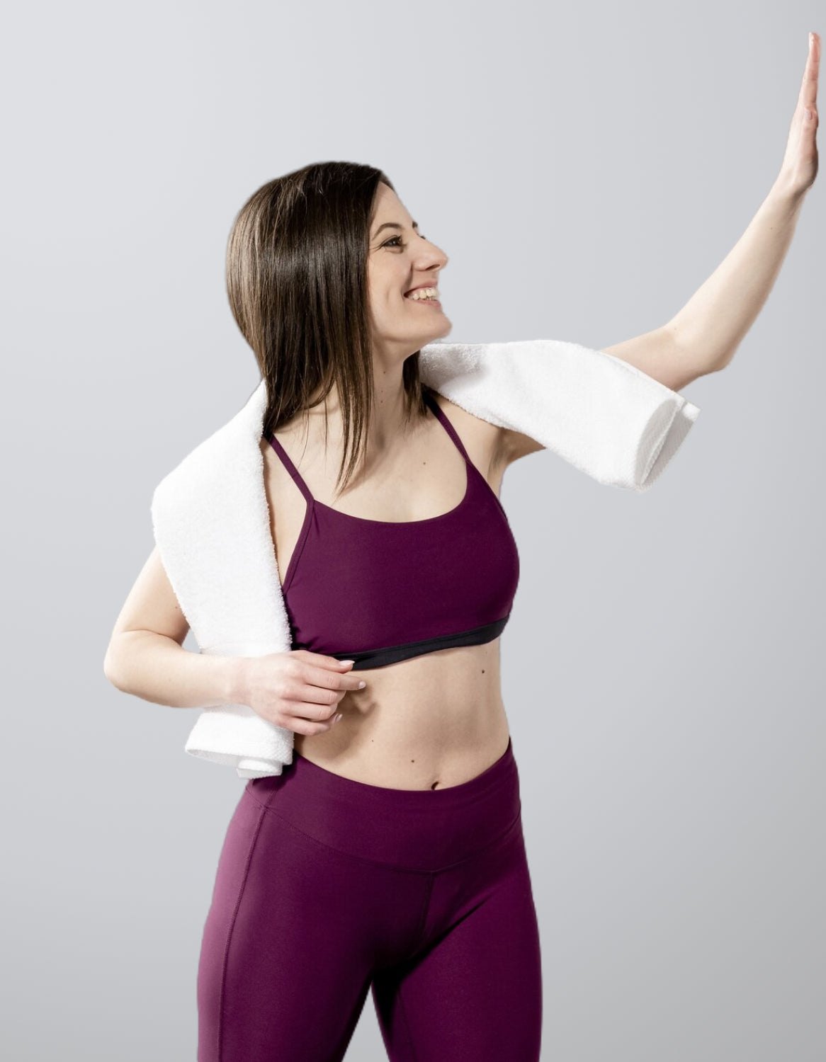 Solid women track suit